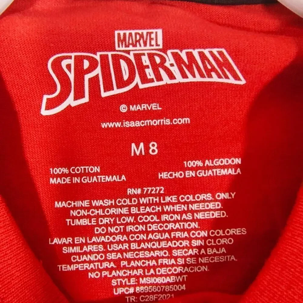 Marvel Spiderman Boys Short Sleeve T-shirt -C